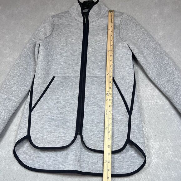 The North Face Tech Jacket Neo Thermal 3D Women Size Small Gray Black Full Zip - Picture 8 of 13